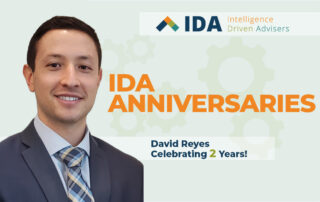 David Reyes - 2 Year Anniversary at IDA Wealth management