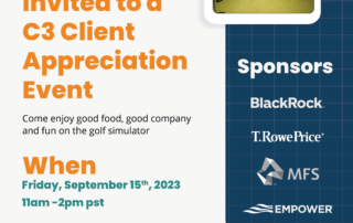 IDA Events - C3 Appreciation Event