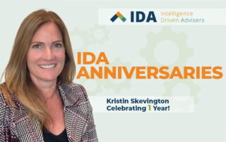 Kristin Skevington - 1 Year at IDA Wealth Management